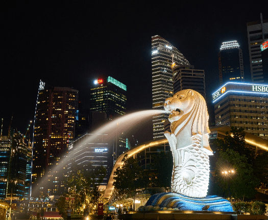 sculpture merlion